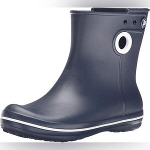 Cross Navy Blue Ankle Rain Boots W4